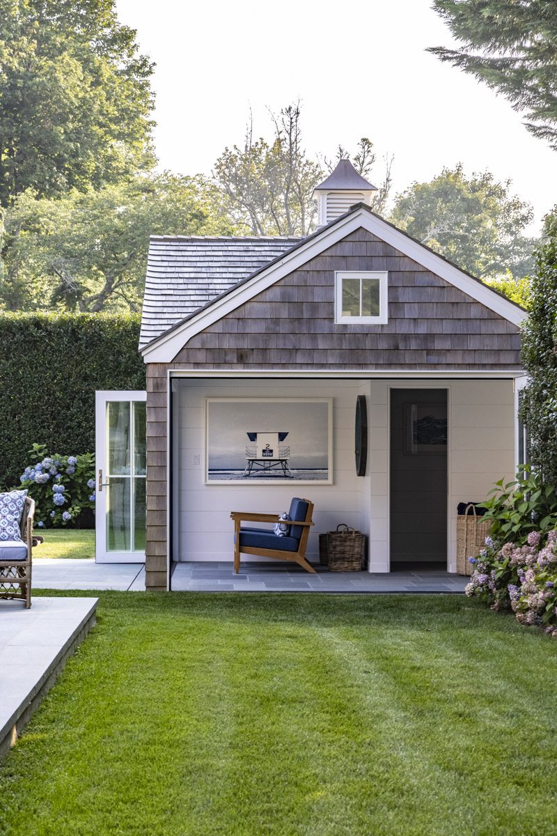 Photo of construction by Ronald Webb Builder.